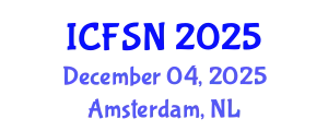 International Conference on Food Science and Nutrition (ICFSN) December 04, 2025 - Amsterdam, Netherlands