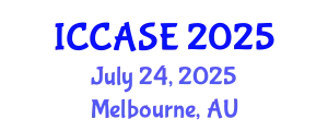 International Conference on Control, Automation and Systems Engineering (ICCASE) July 24, 2025 - Melbourne, Australia
