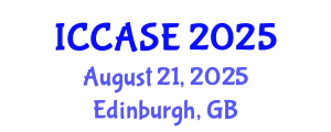 International Conference on Control, Automation and Systems Engineering (ICCASE) August 21, 2025 - Edinburgh, United Kingdom
