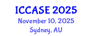 International Conference on Control, Automation and Systems Engineering (ICCASE) November 10, 2025 - Sydney, Australia