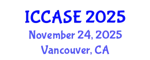 International Conference on Control, Automation and Systems Engineering (ICCASE) November 24, 2025 - Vancouver, Canada