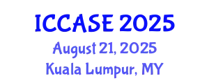 International Conference on Control, Automation and Systems Engineering (ICCASE) August 21, 2025 - Kuala Lumpur, Malaysia