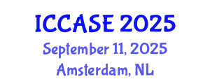 International Conference on Control, Automation and Systems Engineering (ICCASE) September 11, 2025 - Amsterdam, Netherlands