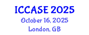 International Conference on Control, Automation and Systems Engineering (ICCASE) October 16, 2025 - London, United Kingdom