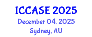 International Conference on Control, Automation and Systems Engineering (ICCASE) December 04, 2025 - Sydney, Australia