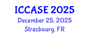 International Conference on Control, Automation and Systems Engineering (ICCASE) December 25, 2025 - Strasbourg, France