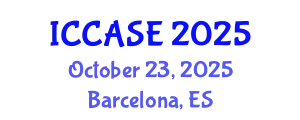 International Conference on Control, Automation and Systems Engineering (ICCASE) October 23, 2025 - Barcelona, Spain