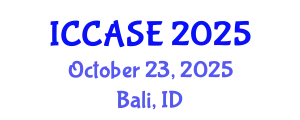 International Conference on Control, Automation and Systems Engineering (ICCASE) October 23, 2025 - Bali, Indonesia