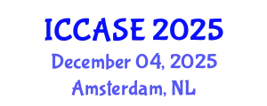 International Conference on Control, Automation and Systems Engineering (ICCASE) December 04, 2025 - Amsterdam, Netherlands