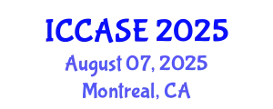 International Conference on Control, Automation and Systems Engineering (ICCASE) August 07, 2025 - Montreal, Canada