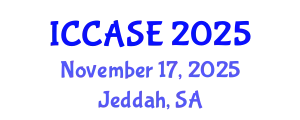 International Conference on Control, Automation and Systems Engineering (ICCASE) November 17, 2025 - Jeddah, Saudi Arabia