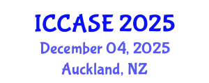 International Conference on Control, Automation and Systems Engineering (ICCASE) December 04, 2025 - Auckland, New Zealand