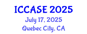 International Conference on Control, Automation and Systems Engineering (ICCASE) July 17, 2025 - Quebec City, Canada