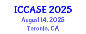 International Conference on Control, Automation and Systems Engineering (ICCASE) August 14, 2025 - Toronto, Canada