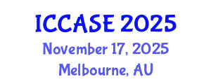 International Conference on Control, Automation and Systems Engineering (ICCASE) November 17, 2025 - Melbourne, Australia