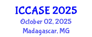International Conference on Control, Automation and Systems Engineering (ICCASE) October 02, 2025 - Madagascar, Madagascar