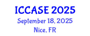 International Conference on Control, Automation and Systems Engineering (ICCASE) September 18, 2025 - Nice, France