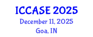 International Conference on Control, Automation and Systems Engineering (ICCASE) December 11, 2025 - Goa, India