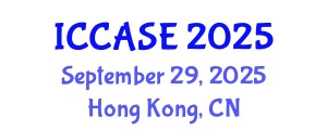 International Conference on Control, Automation and Systems Engineering (ICCASE) September 29, 2025 - Hong Kong, China