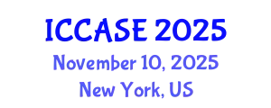 International Conference on Control, Automation and Systems Engineering (ICCASE) November 10, 2025 - New York, United States