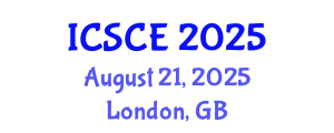 International Conference on Software and Computer Engineering (ICSCE) August 21, 2025 - London, United Kingdom
