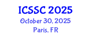 International Conference on Satellite and Space Communications (ICSSC) October 30, 2025 - Paris, France