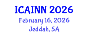 International Conference on Artificial Intelligence and Neural Networks (ICAINN) February 16, 2026 - Jeddah, Saudi Arabia