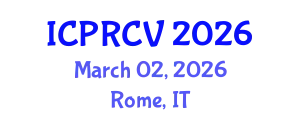 International Conference on Pattern Recognition and Computer Vision (ICPRCV) March 02, 2026 - Rome, Italy