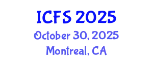 International Conference on Forensic Sciences (ICFS) October 30, 2025 - Montreal, Canada