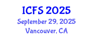 International Conference on Forensic Sciences (ICFS) September 29, 2025 - Vancouver, Canada