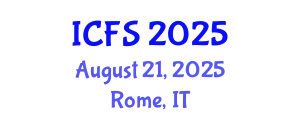 International Conference on Forensic Sciences (ICFS) August 21, 2025 - Rome, Italy