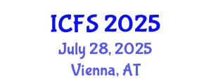 International Conference on Forensic Sciences (ICFS) July 28, 2025 - Vienna, Austria