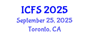International Conference on Forensic Sciences (ICFS) September 25, 2025 - Toronto, Canada