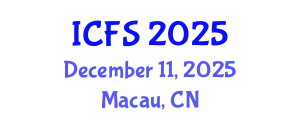 International Conference on Forensic Sciences (ICFS) December 11, 2025 - Macau, China