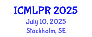 International Conference on Machine Learning and Pattern Recognition (ICMLPR) July 10, 2025 - Stockholm, Sweden