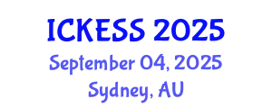 International Conference on Kinesiology, Exercise and Sport Sciences (ICKESS) September 04, 2025 - Sydney, Australia