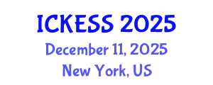 International Conference on Kinesiology, Exercise and Sport Sciences (ICKESS) December 11, 2025 - New York, United States