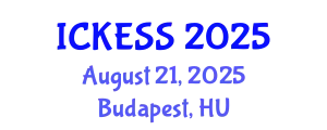 International Conference on Kinesiology, Exercise and Sport Sciences (ICKESS) August 21, 2025 - Budapest, Hungary