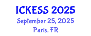 International Conference on Kinesiology, Exercise and Sport Sciences (ICKESS) September 25, 2025 - Paris, France