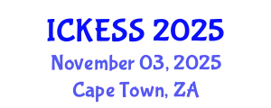 International Conference on Kinesiology, Exercise and Sport Sciences (ICKESS) November 03, 2025 - Cape Town, South Africa