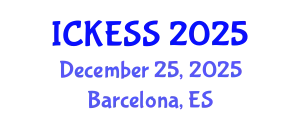 International Conference on Kinesiology, Exercise and Sport Sciences (ICKESS) December 25, 2025 - Barcelona, Spain