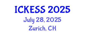 International Conference on Kinesiology, Exercise and Sport Sciences (ICKESS) July 28, 2025 - Zurich, Switzerland