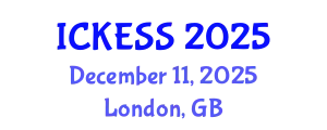 International Conference on Kinesiology, Exercise and Sport Sciences (ICKESS) December 11, 2025 - London, United Kingdom