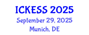 International Conference on Kinesiology, Exercise and Sport Sciences (ICKESS) September 29, 2025 - Munich, Germany