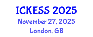 International Conference on Kinesiology, Exercise and Sport Sciences (ICKESS) November 27, 2025 - London, United Kingdom