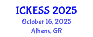 International Conference on Kinesiology, Exercise and Sport Sciences (ICKESS) October 16, 2025 - Athens, Greece