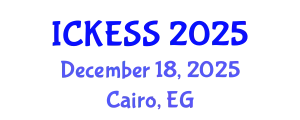 International Conference on Kinesiology, Exercise and Sport Sciences (ICKESS) December 18, 2025 - Cairo, Egypt