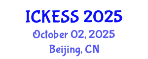 International Conference on Kinesiology, Exercise and Sport Sciences (ICKESS) October 02, 2025 - Beijing, China