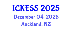 International Conference on Kinesiology, Exercise and Sport Sciences (ICKESS) December 04, 2025 - Auckland, New Zealand