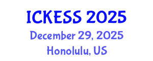 International Conference on Kinesiology, Exercise and Sport Sciences (ICKESS) December 29, 2025 - Honolulu, United States